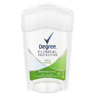 💪 degree women clinical antiperspirant deodorant cream: stress control 1.7 oz - powerful sweat protection for women logo