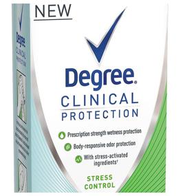 img 2 attached to 💪 Degree Women Clinical Antiperspirant Deodorant Cream: Stress Control 1.7 oz - Powerful Sweat Protection for Women