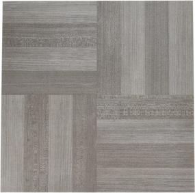 img 3 attached to Achim Home Furnishings FTVWD23120 Nexus Self-Adhesive 20 Vinyl Floor Tiles, 12x12, Ash Grey Wood, Square Footage