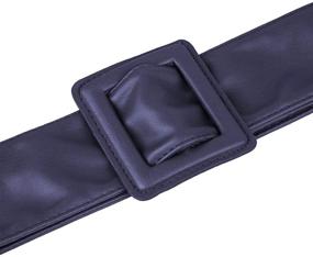 img 2 attached to Moonsix Women Leather Waist Cinch Women's Accessories