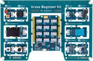 🔌 complete arduino starter kit with seeed studio grove beginner kit, compatible uno board, 10 sensors, and 12 exciting projects for beginners. логотип