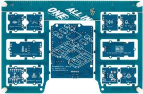 img 1 attached to 🔌 Complete Arduino Starter Kit with Seeed Studio Grove Beginner Kit, Compatible UNO Board, 10 Sensors, and 12 Exciting Projects for Beginners.