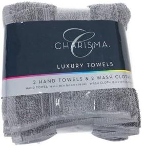 img 1 attached to Charisma Luxury Towels Cloths Gunmetal