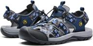 amidewa adjustable fisherman sandals: ✨ athletic men's shoes designed for versatility логотип
