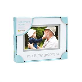 img 1 attached to Pearhead Me and My Grandpa Keepsake Photo Frame - Grandpa Gifts for Christmas - White