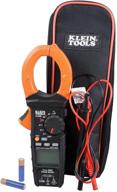 🔧 klein tools cl900 digital clamp meter: reliable trms, 2000a ac/dc voltage/current measurements, loz & ncvt, continuity, frequency, temp & more! 1000v logo