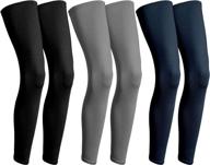 compression sleeves protection outdoor cycling sports & fitness in other sports logo