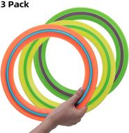 🏓 ouondad 11-inch flying ring for kids and adults - replace screen time with healthy outdoor fun - get outside & play! best backyard garden sport gift for boys and girls 4+ логотип