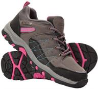 mountain warehouse stampede kids walking 👟 shoes: ideal for camping and park adventures logo