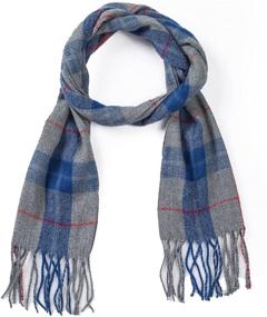 img 3 attached to Alpine Swiss Winter Scarves Unisex Men's Accessories and Scarves