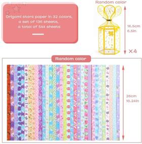 img 3 attached to Origami Assortment Transparent Folding Decoration Crafting