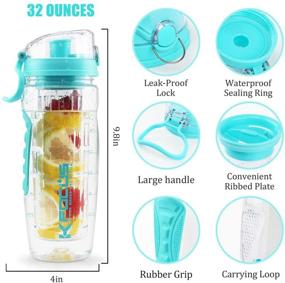 img 3 attached to KFOCUS Infuser Delicious Motivational Infusion Outdoor Recreation