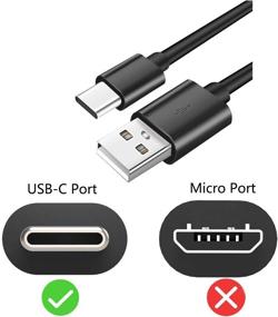 img 3 attached to USB-C кабель зарядки для Echo Buds, Raycon E25/E50/E55, EarFun Air Pro/Free Pro, беспроводные наушники Sabbat E12 Ultra