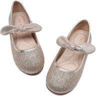 deerbunny toddler ballet princess girls' flats shoes logo