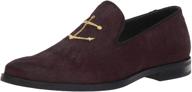 👞 бордовые туфли-слипоны sperry overlook smoking slipper логотип