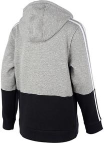 img 1 attached to 👕 Comfortable Kids' Style with Adidas Little Sweatshirt Pullover Heather Boys' Clothing