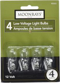 img 1 attached to 🌙 4 Piece Moonrays 95503 Voltage 4 Watt Set