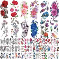 sheets temporary tattoos stickers 90×190mm logo