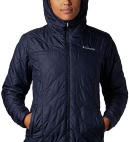 img 1 attached to 🧥 Columbia Women's Copper Crest Long Jacket: Stylish Protection for All-Weather Adventures