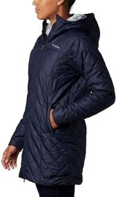 img 2 attached to 🧥 Columbia Women's Copper Crest Long Jacket: Stylish Protection for All-Weather Adventures