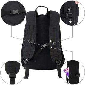 img 1 attached to 🎒 Efficient Homfu Lightweight Foldable Backpack Packable: Your Ideal Travel Companion