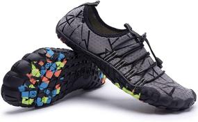 img 2 attached to Water Barefoot Quick Dry Women's Men's Athletic Shoes: Versatile and Fast-Drying Footwear for Exercise