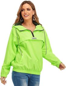 img 2 attached to Lightweight Waterproof Breakers Raincoat Pullover Sports & Fitness in Cycling