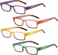 👓 eyekepper ladies reading glasses - set of 4 stylish readers for women's reading needs logo