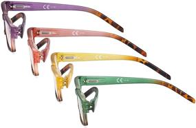 img 2 attached to 👓 Eyekepper Ladies Reading Glasses - Set of 4 Stylish Readers for Women's Reading Needs