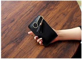 img 1 attached to Wallet Credit Organizer Holder Zipper Women's Handbags & Wallets for Wallets