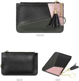 img 3 attached to Wallet Credit Organizer Holder Zipper Women's Handbags & Wallets for Wallets