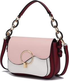 img 4 attached to MKF Crossbody Bags Women Pocketbook Women's Handbags & Wallets for Shoulder Bags