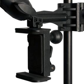 img 1 attached to 📱 On-Stage TCM1500 Tablet/Smart Phone Holder: The Ultimate Hands-Free Device Accessibility Solution!