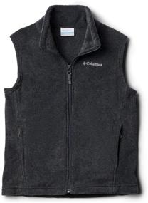 img 4 attached to 🧥 Куртка для мальчиков Columbia Toddler Steens Charcoal Heather.