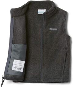 img 1 attached to 🧥 Куртка для мальчиков Columbia Toddler Steens Charcoal Heather.