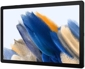 img 1 attached to Samsung Galaxy Tab A8 10.5 (32GB, 3GB) Full HD Tablet - All-Day Battery, Fingerprint 📱 Secure, Android 11, Wi-Fi, US Model SM-X200 (Gray) with Extra Fast Charger and 64GB SD Included