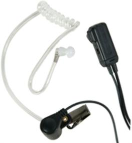 img 1 attached to Midland AVPH3 Black Security Headsets with PTT/VOX - Pair: Crystal Clear Communications