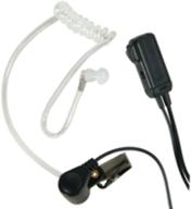 midland avph3 black security headsets with ptt/vox - pair: crystal clear communications logo