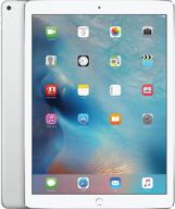 📱 восстановленный планшет apple ipad pro - 128 гб, lte, 9,7 дюйма, серебристый логотип