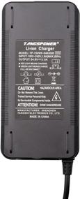 img 2 attached to 🔋 Tangspower 48V Charger - Output: 54.6V, 3A for 13 Series 48V Lithium Batteries