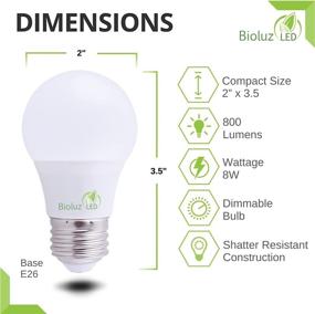 img 3 attached to Enhance Your Living Space with Bioluz LED Light Dimmable 4 Pack