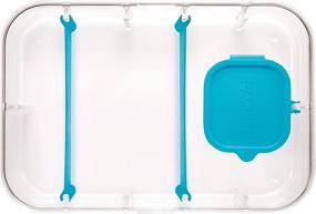 img 1 attached to Tropical Blue PackIt Flex Bento Food Storage Container