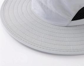 img 2 attached to 👦 LLmoway Breathable Outdoor Bucket Hat - Perfect Boys' Accessory for Summer