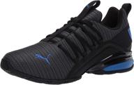 puma tazon cross trainer black lapis logo