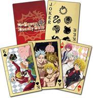 the seven deadly sins collective - optimized group playing cards логотип