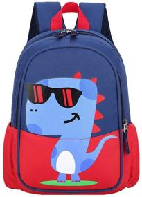 img 3 attached to CHERUBIC Toddler Backpack Dinosaur Waterpoof Backpacks for Kids' Backpacks