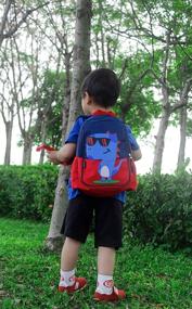 img 1 attached to CHERUBIC Toddler Backpack Dinosaur Waterpoof Backpacks for Kids' Backpacks