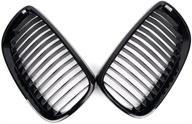 🔧 2008-2013 3-series e92 e93 m3 glossy black front upper lh rh kidney grill grille - perfect fit for your bmw e92 e93 m3 logo