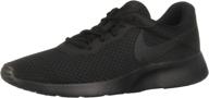 nike tanjun running anthracite 812654 001 logo