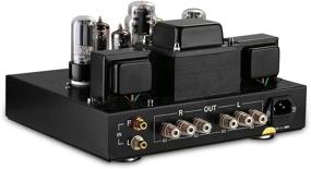 img 2 attached to Nobsound 6P1: High-quality Vacuum Tube Power Amplifier with Stereo Class A Single-Ended Audio Amp & Headphone Amp Function